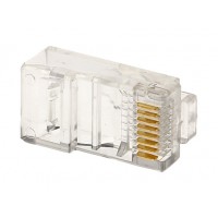 Wtyk modularny RJ45 kat.5e UTP 2-zęby