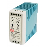 Zasilacz impulsowy 12V DC 5A MDR-60-12 MEAN WELL