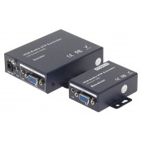 Przedłużacz VGA na UTP VGA+AU/UTP