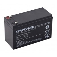 Akumulator 12V 7.2Ah AGM EP 7,2-12 T2 EUROPOWER
