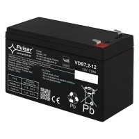 Akumulator 12V 7.2Ah AGM VDB7,2-12 PULSAR