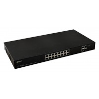 Switch PoE 16x PoE, 2x SFP, 2x LAN SF116 PULSAR