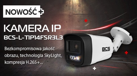 Niezawodna kamera IP BCS-L-TIP14FSR3L3 4Mpx – nowy wymiar bezpieczeństwa!