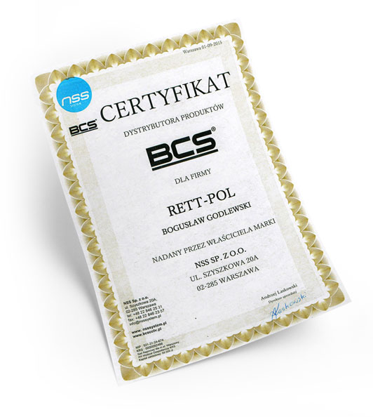 Certyfikat BCS